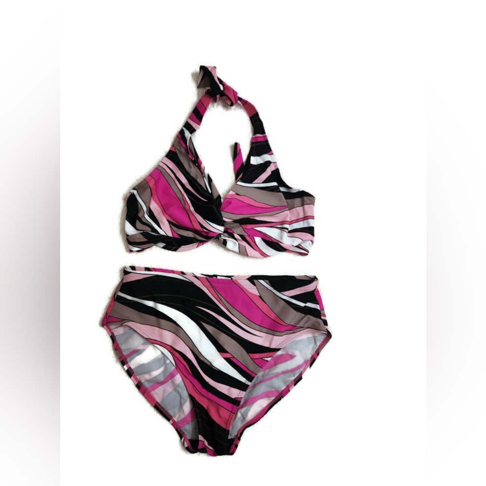 Bikini Bay 2 -Piece Bathing Suit - Size 12